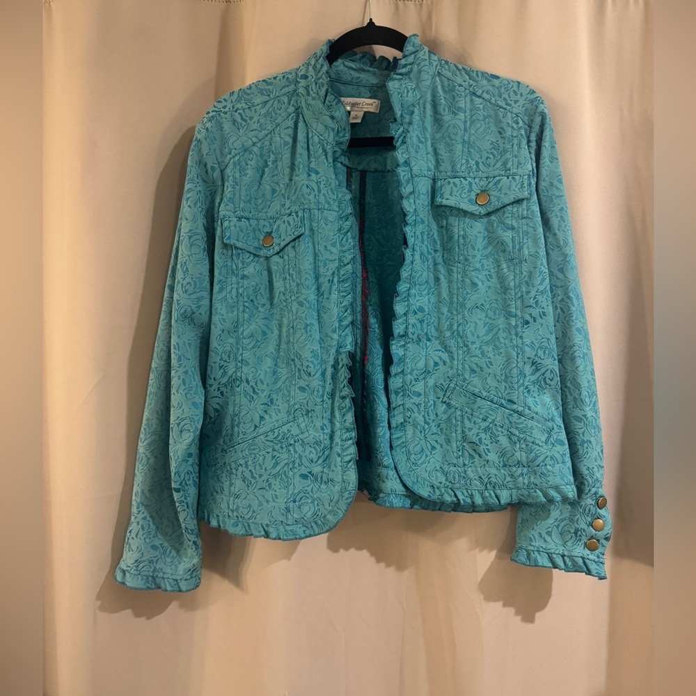 Women’s Teal Coldwater Creek Jacket